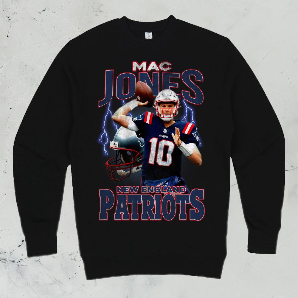 Mac Jones Shirt New England Football Vintage Patriots 