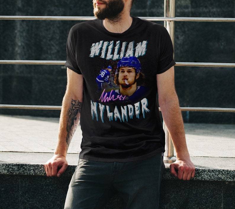  William Nylander Men's T-Shirt - William Nylander Toronto Dots  : Sports & Outdoors