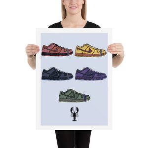 Nike SB Lobster Pack - Sneaker Poster