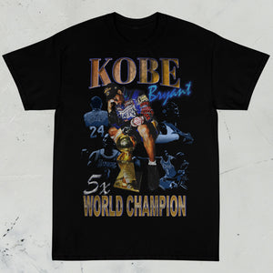 Kobe Bryant Los Angeles Lakers Tribute Shirt - High-Quality Printed Brand